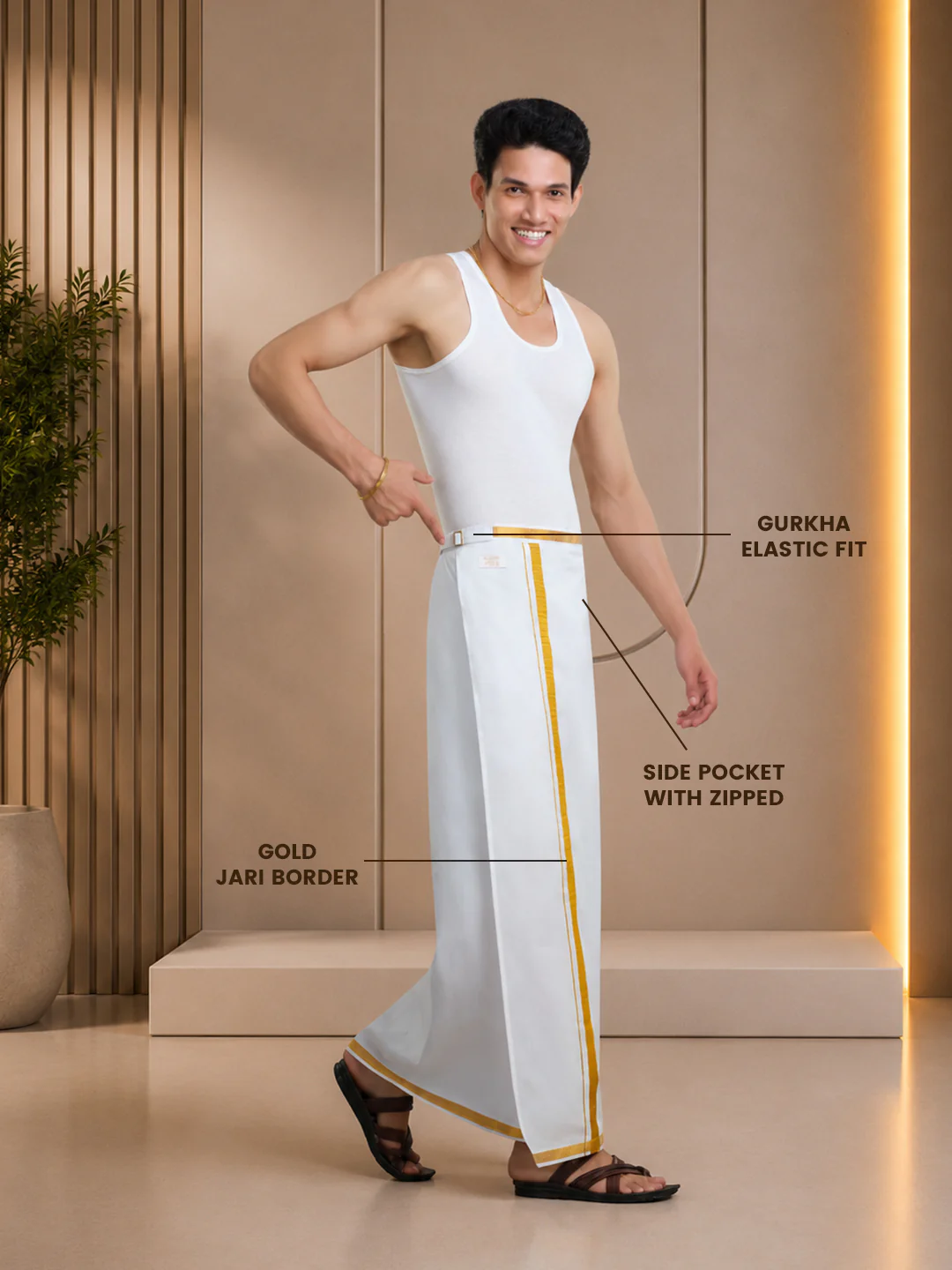 Cotton Dhotis